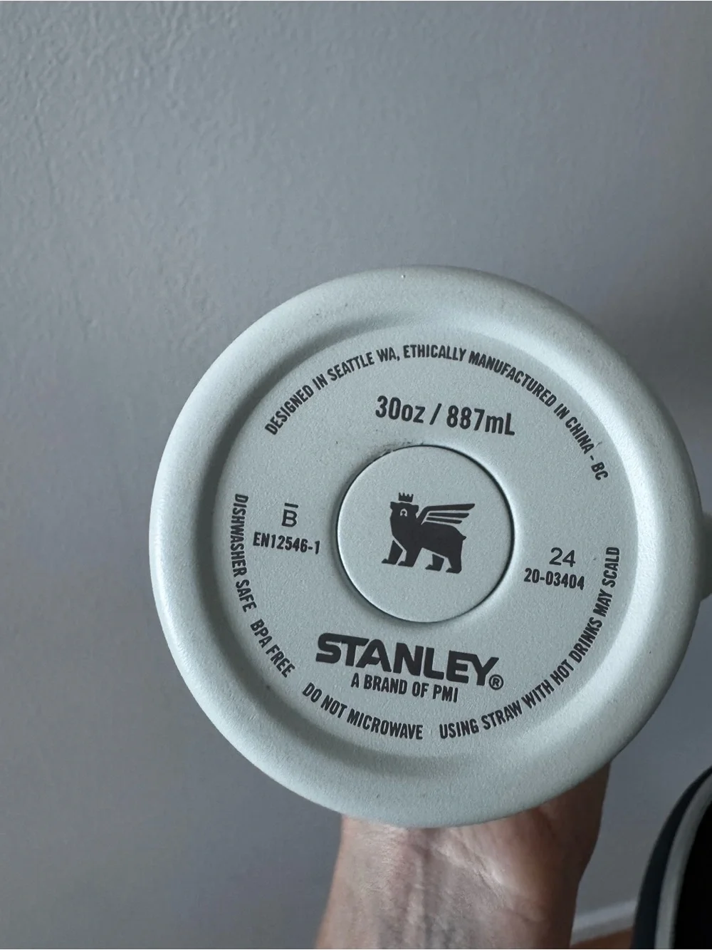 Stanley Mint Green Insulated Travel Tumbler with Handle and Straw